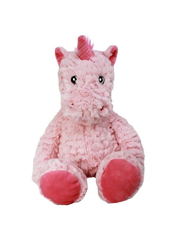 10" Softex Unicorn, embroidered eyes w/Bandana