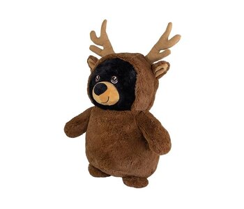 11" Black Bear in Moose Costume