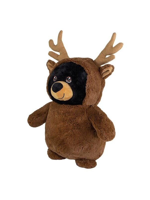 11" Black Bear in Moose Costume