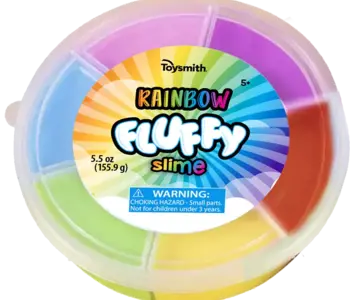 Rainbow Fluffy Slime