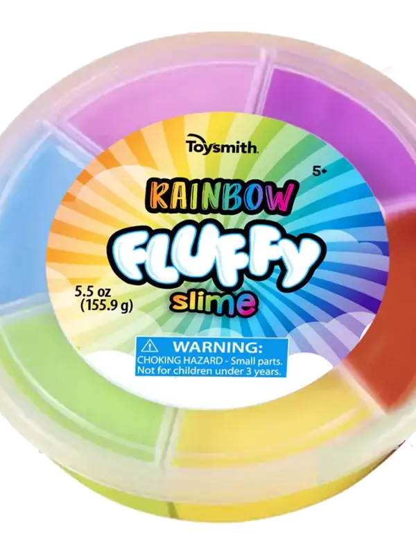 Rainbow Fluffy Slime