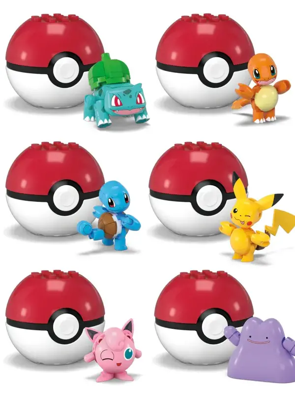 Mega Construx Pokemon Evergreen Poke Ball Asst
