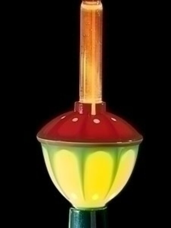 6.75"H CLASSIC BUBBLE CHRISTMAS NIGHT LIGHT