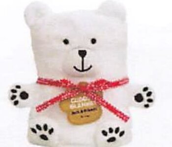 POLAR BEAR CUDDLY BLANKET