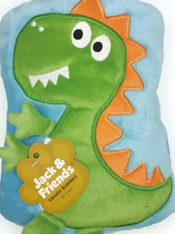DINO CUDDLY BLANKET