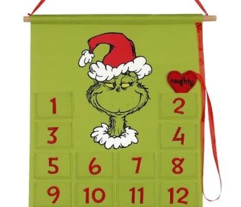 GRINCH COUNTDOWN CALENDAR