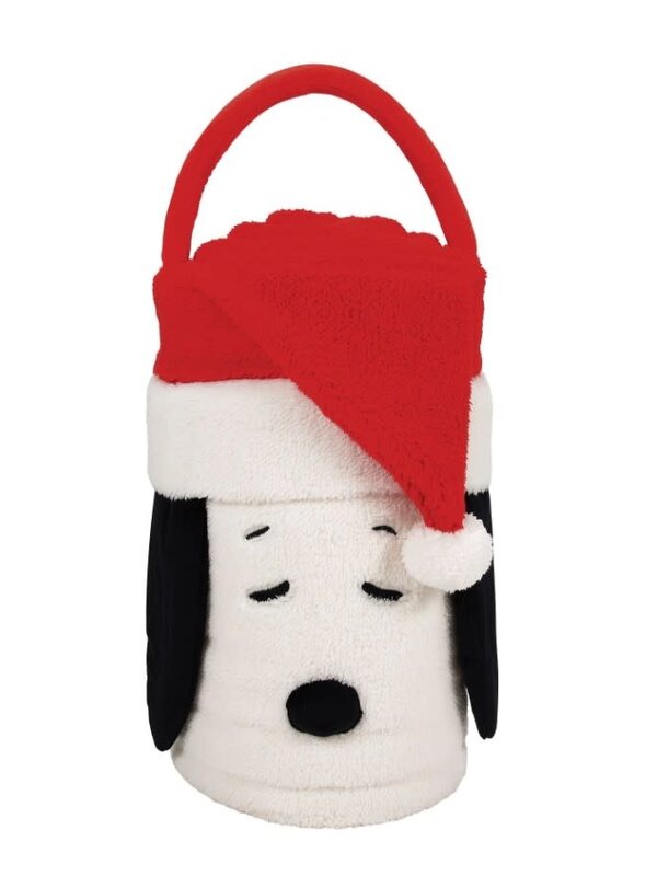 SANTA SNOOPY SNOWTHROW