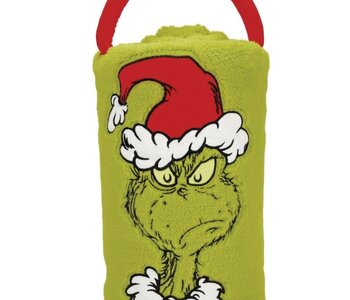 ANGRY SANTA GRINCH SNOWTHROW