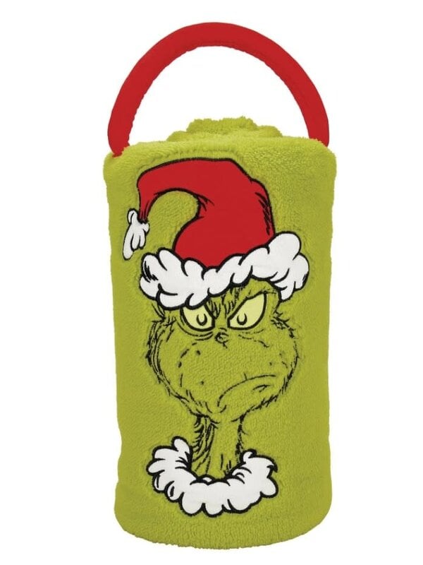 ANGRY SANTA GRINCH SNOWTHROW