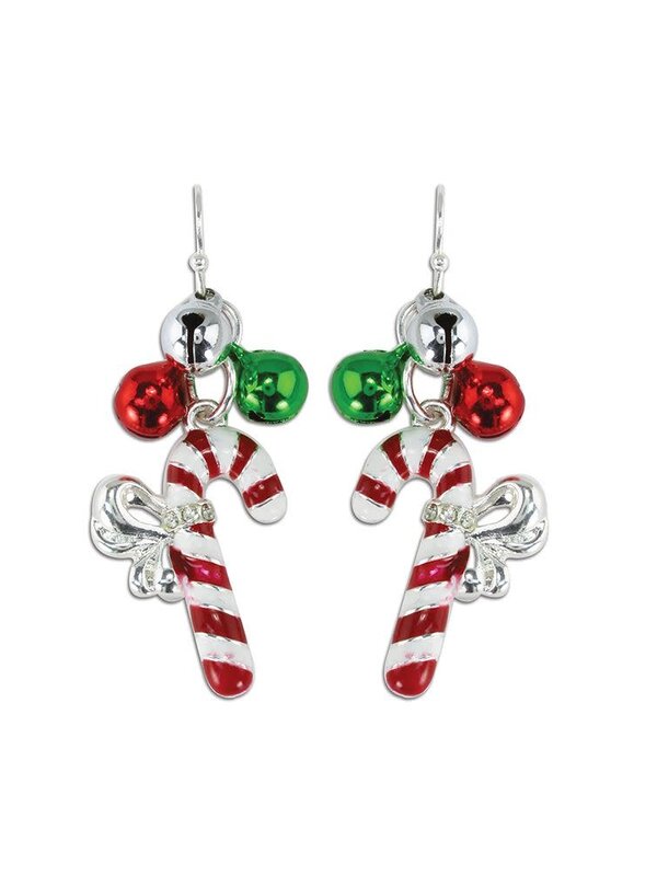 Candy Canes with Jingles