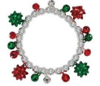 Bells w Red & Green Bows