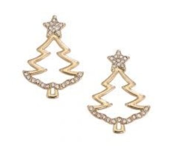 Christmas Tree w Crystals