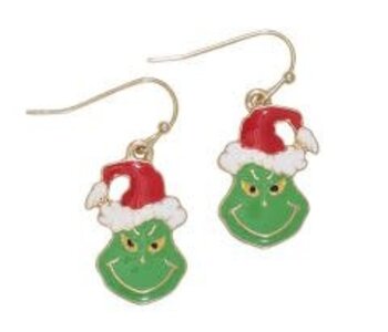 Enamel Christmas Grinch