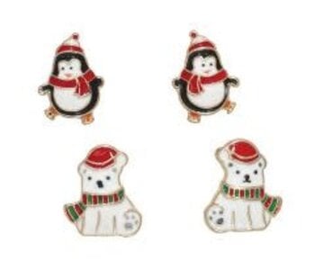 Xmas Penguin+Polar Bear