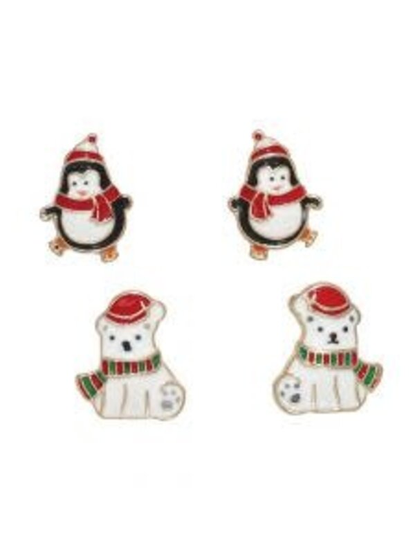 Xmas Penguin+Polar Bear