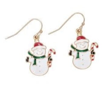 Snowmen w Candy Cane