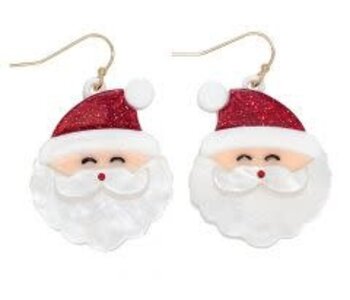 Jolly Santa with Crystal