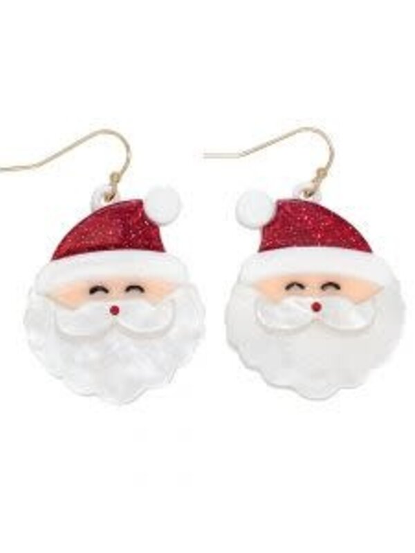 Jolly Santa with Crystal