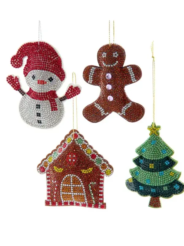 Holiday Rhinestone Ornament