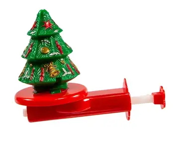 Spinning Santa Christmas Tree