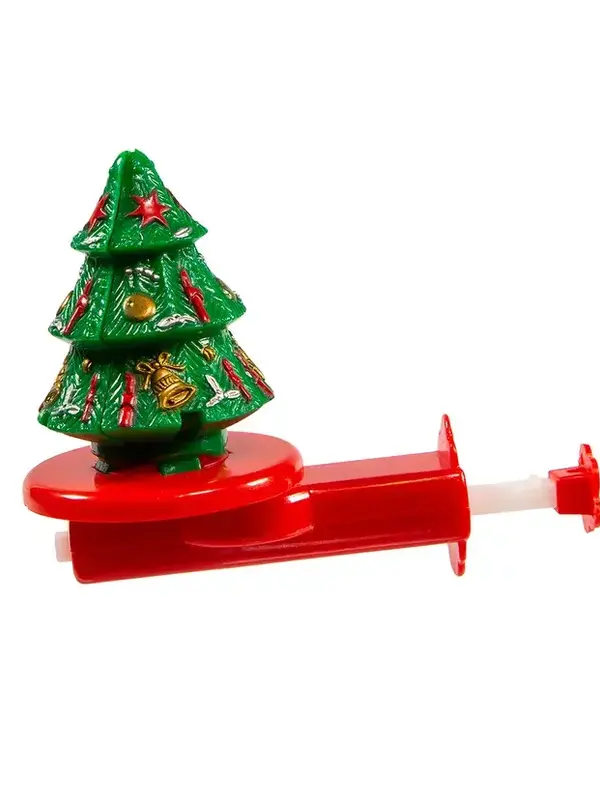 Spinning Santa Christmas Tree