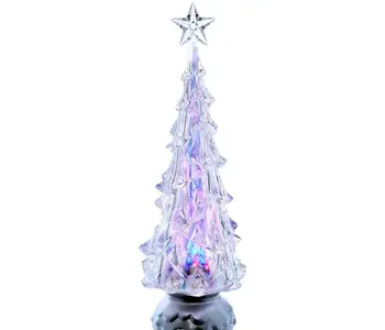 Lighted Animated Spinning Tree