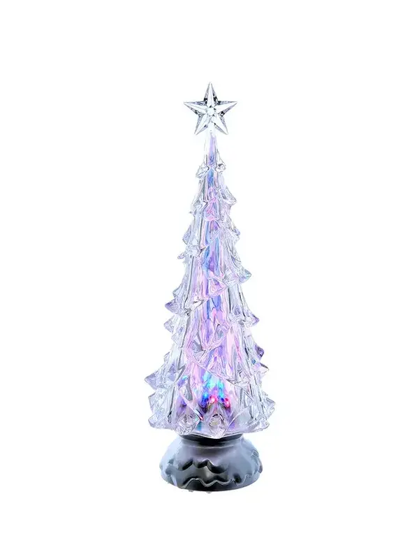 Lighted Animated Spinning Tree