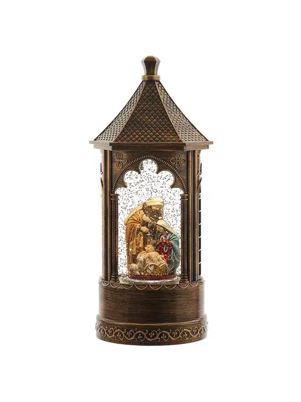 Nativity Scene Lighted Water Lantern