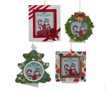 Festive Christmas Photo Frame Ornaments