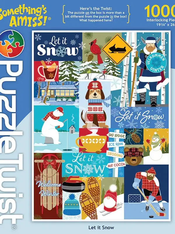 PuzzleTwist - Let it Snow (1000 Pieces)