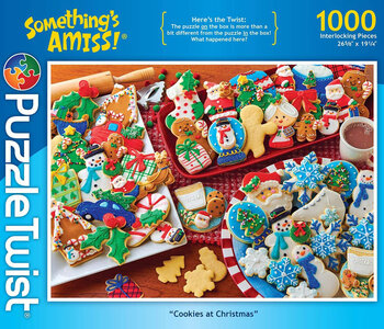 Puzzle Twist - Cookies at Christmas (1000 Pieces)