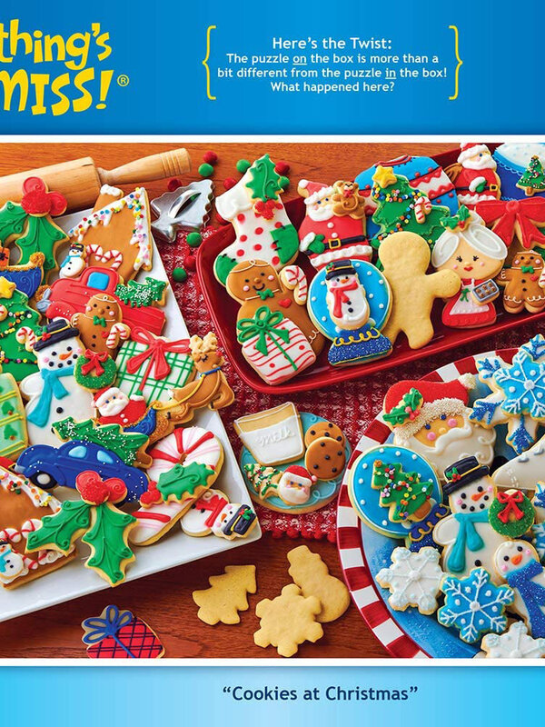Puzzle Twist - Cookies at Christmas (1000 Pieces)