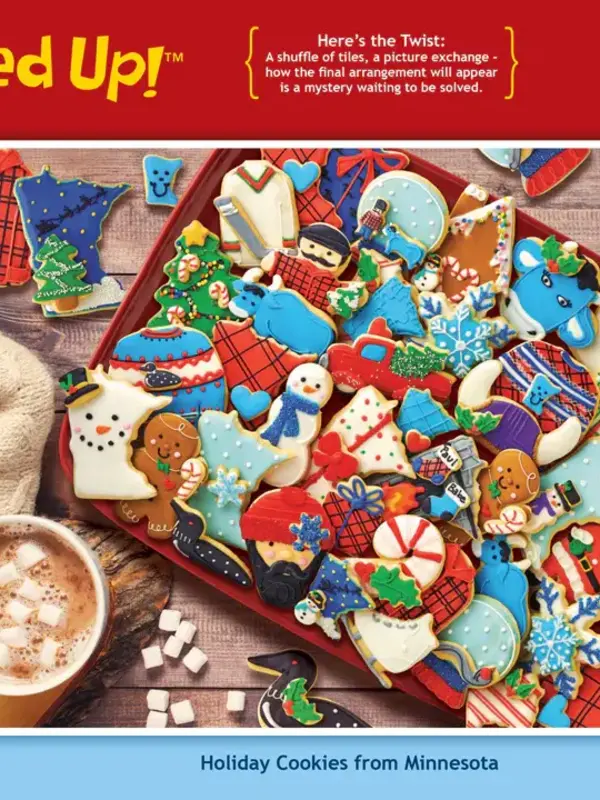 PuzzleTwist - Holiday Cookies from Minnesota (500 piece)