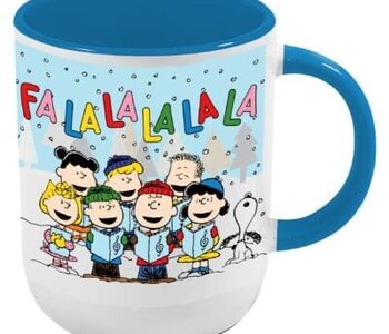 Peanuts Fa La La Cappucinno Mug (20oz)