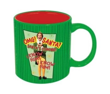 Elf the Movie OMG Santa! 18oz Ceramic Mug