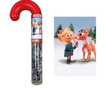Rudolph 150 Piece Jigsaw Puzzle Candy Cane