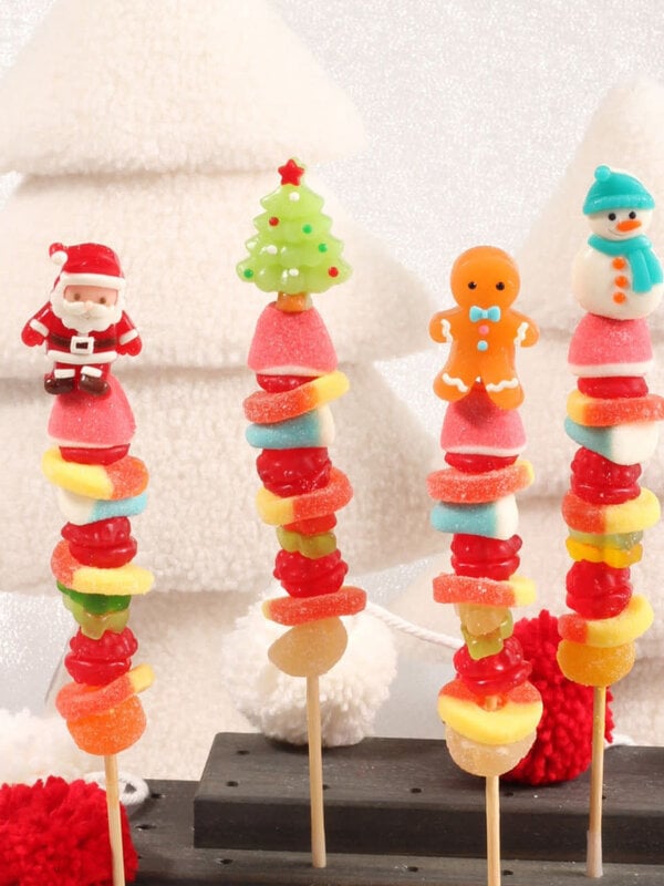 Forever Sweet Christmas Gummy Candy Kabob