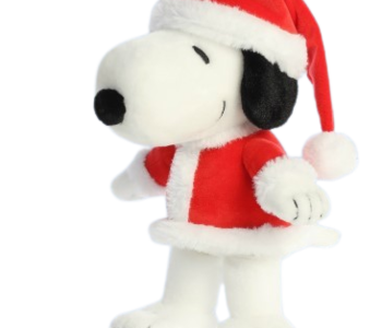 12" SANTA SNOOPY