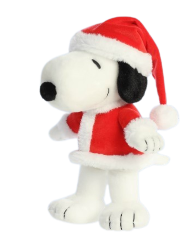 12" SANTA SNOOPY