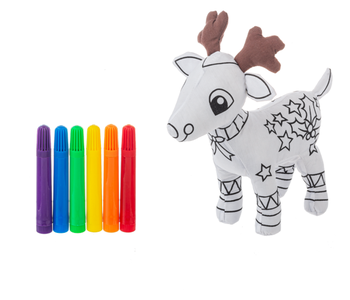 REINDEER MINI COLORING KIT