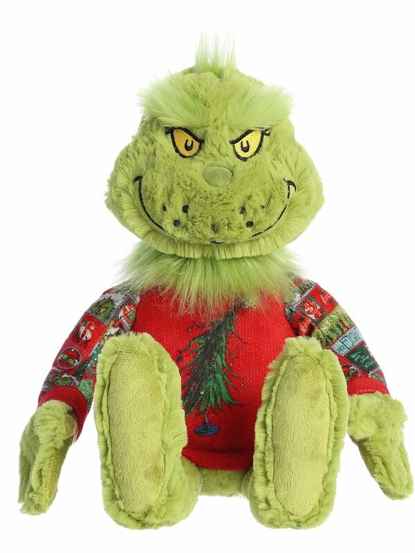 16" Ugly Sweater Light-Up Grinch