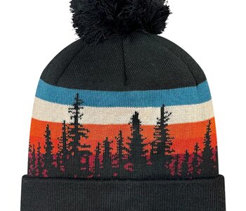 Grand Recycled Beanie - Lodgepole/ Black