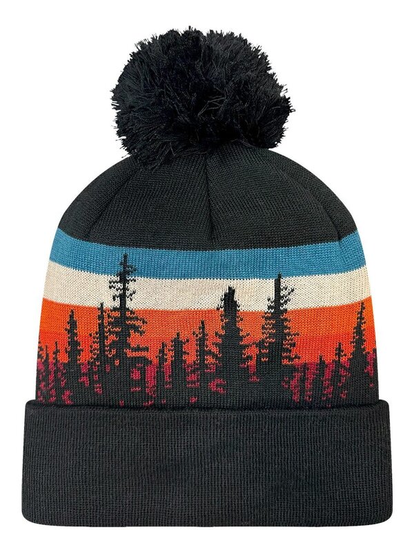 Grand Recycled Beanie - Lodgepole/ Black