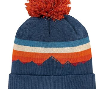 Grand Recycled Beanie - Alpenglow/ Navy