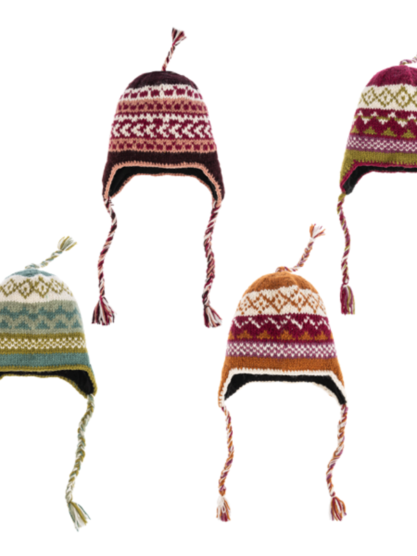 Knit Hat w/Tassel