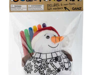 Mini Coloring Kit - Snowman