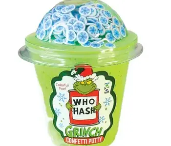 Dr. Seuss™ Grinch Who-Hash Confetti Putty