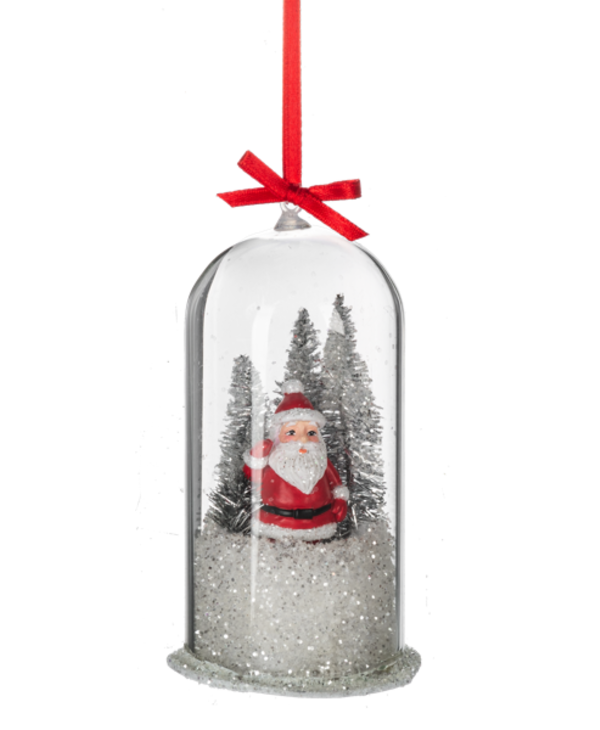 Vintage Holiday Icon Cloche Ornament