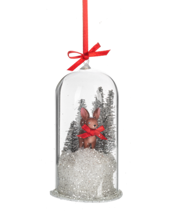 Vintage Holiday Icon Cloche Ornament
