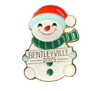 2025  SNOWMAN LAPEL PIN